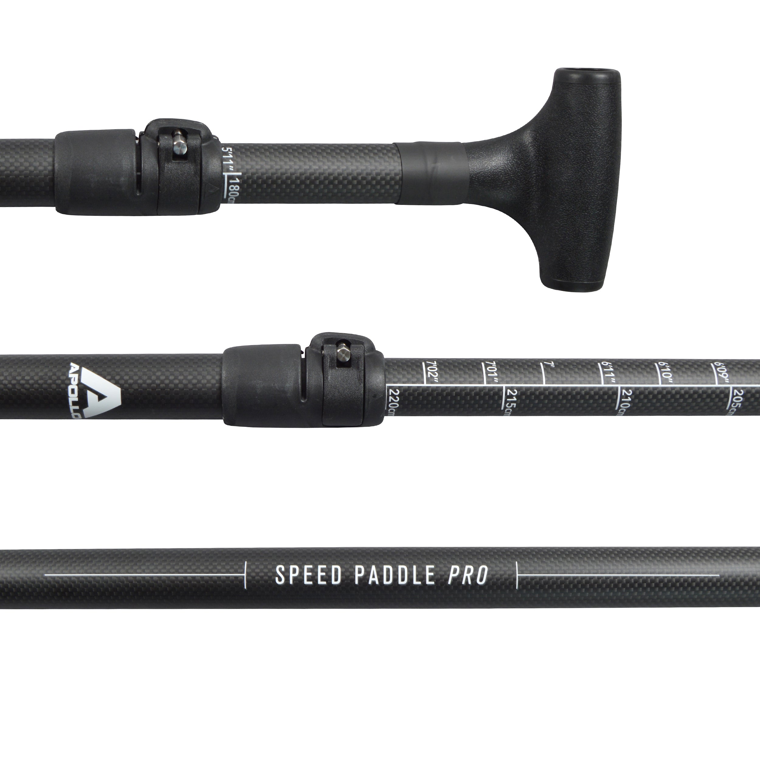 Apollo - Apollo Wiosło SUP – 3-częściowe wiosło do Stand-Up Paddle - Speed Paddle Pro
