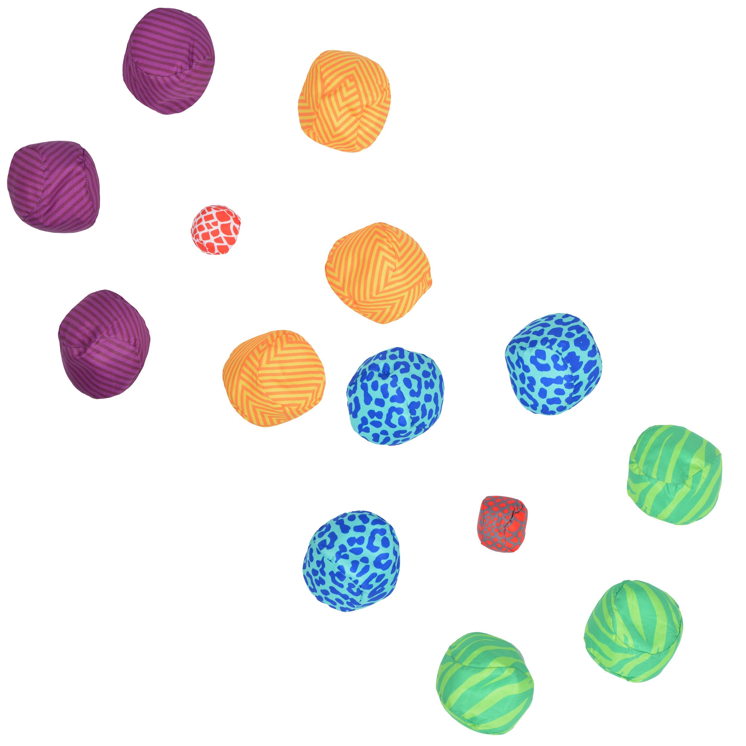 Apollo Funsport PL - Ocean 5 Extreme Boule – Zestaw miękkich bouli - 2er SET Lines + Animal Print