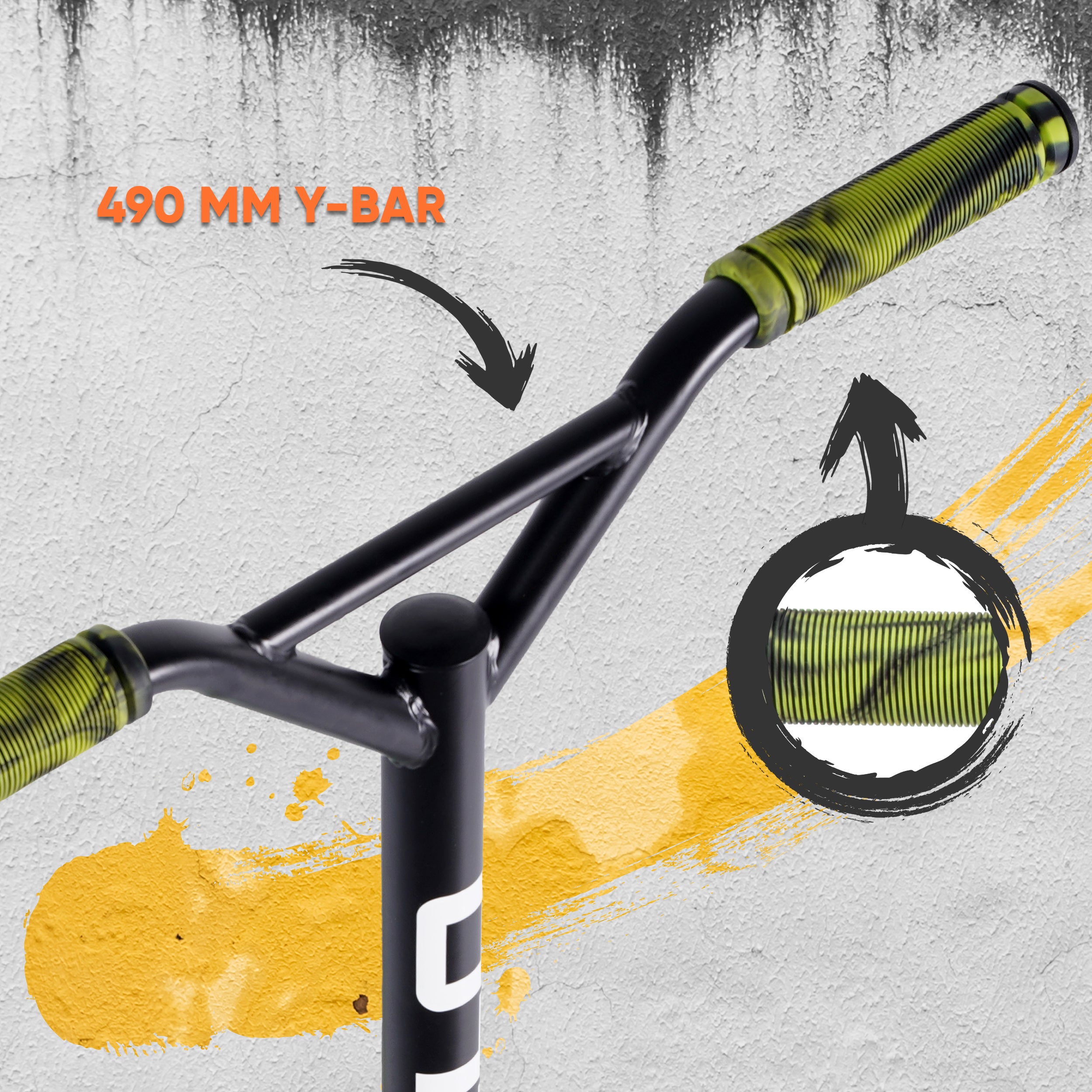 Apollo Funsport PL - Apollo Stunt Scooter Gravity - Zabawkowa hulajnoga dla dzieci i nastolatków - Zielony