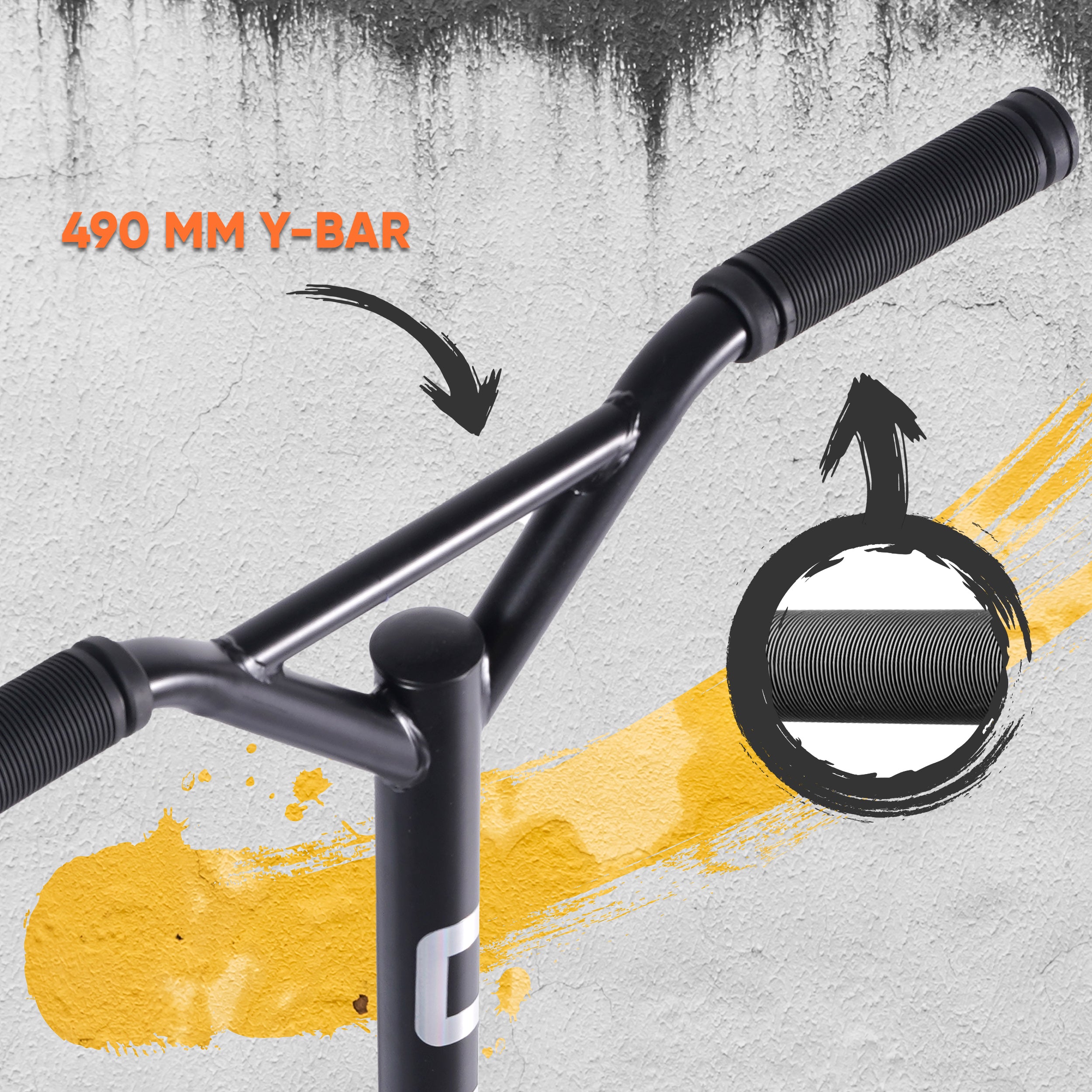 Apollo Funsport PL - Apollo Stunt Scooter Gravity - Zabawkowa hulajnoga dla dzieci i nastolatków - Tęczowy