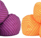 Apollo Funsport PL - Ocean 5 Extreme Boule – Zestaw miękkich bouli - Lines - Kolor: fioletowy żółty