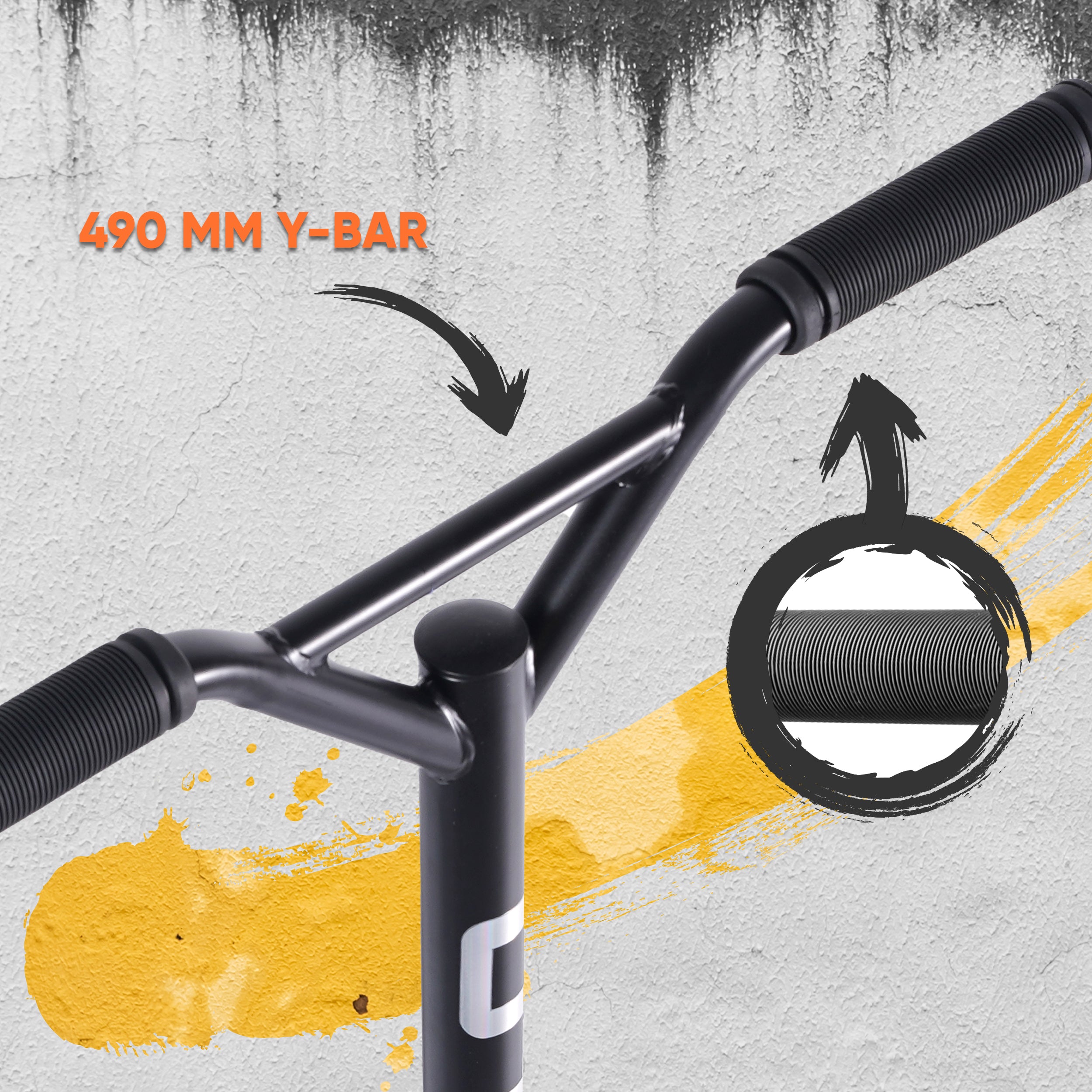 Apollo Funsport PL - Apollo Stunt Scooter Gravity - Zabawkowa hulajnoga dla dzieci i nastolatków - Czarny Zielony