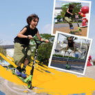 Apollo Funsport PL - Apollo Stunt Scooter Gravity - Zabawkowa hulajnoga dla dzieci i nastolatków - Zielony