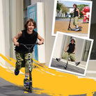 Apollo Funsport PL - Apollo Stunt Scooter Gravity - Zabawkowa hulajnoga dla dzieci i nastolatków - Błyszczący czarny