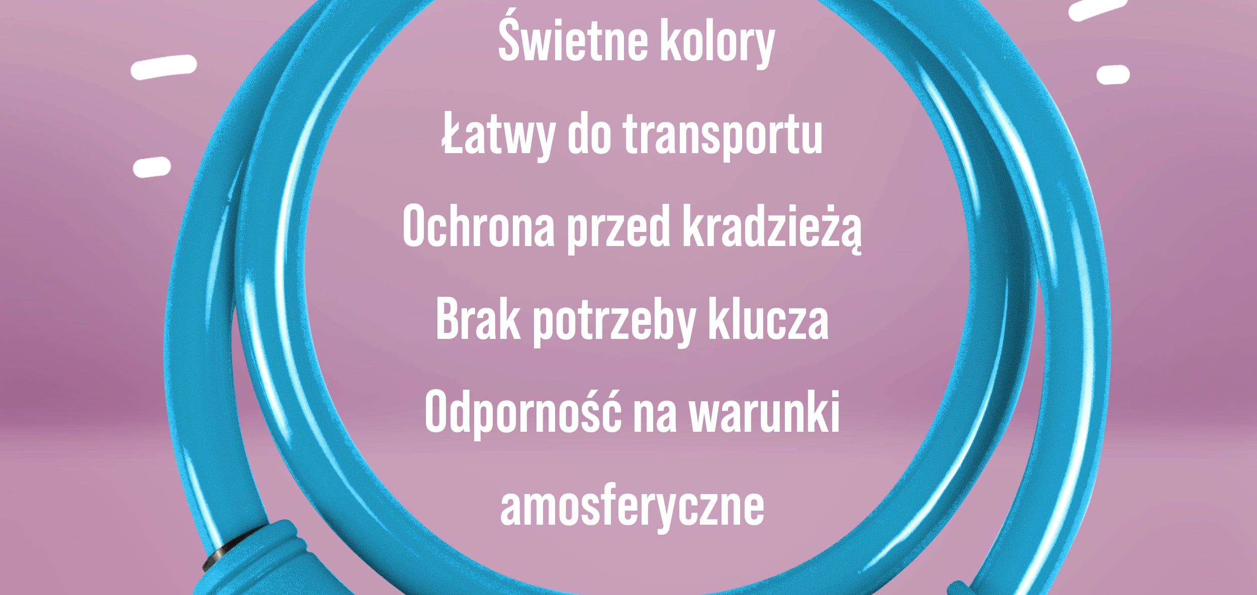 Apollo - Zapięcie rowerowe na kod dla dzieci, 10x650 mm, zamek na hulajnogę, zamek na szyfr - Niebieski