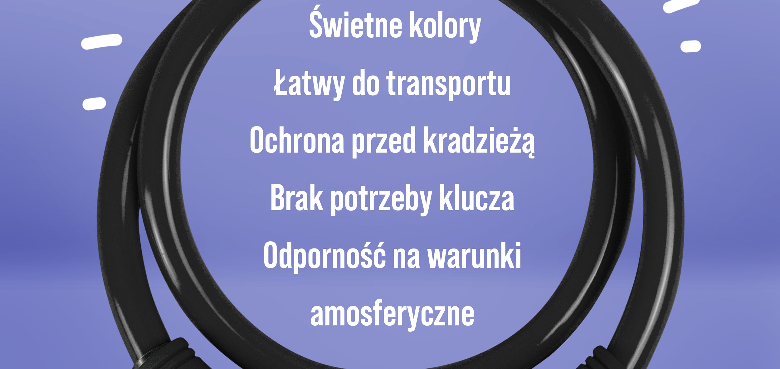 Apollo - Zapięcie rowerowe na kod dla dzieci, 10x650 mm, zamek na hulajnogę, zamek na szyfr - Czarny
