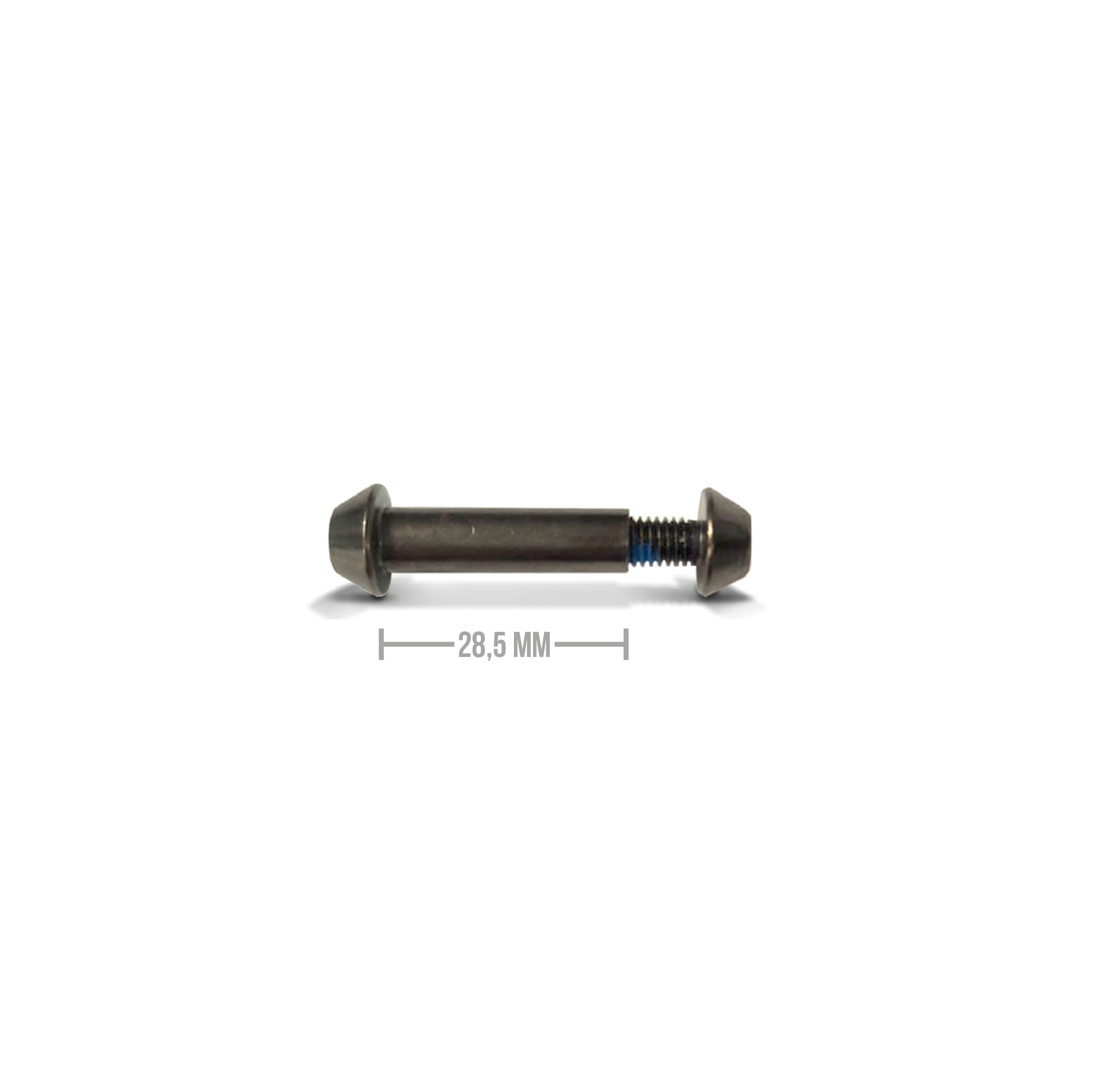 Apollo - CZĘŚĆ ZAMIENNA - Oś przedniego koła hulajnogi stunt - 28 mm -