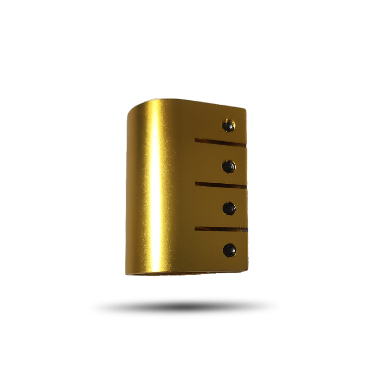 Apollo - CZĘŚĆ ZAMIENNA - Zacisk kierownicy do hulajnogi stunt / zacisk - 4 śruby - złoty ELOX -