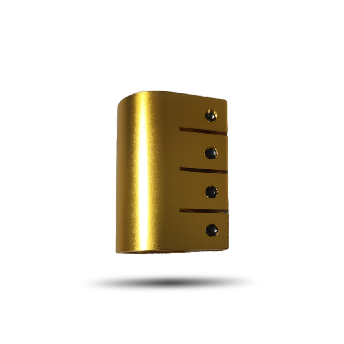 Apollo - CZĘŚĆ ZAMIENNA - Zacisk kierownicy do hulajnogi stunt / zacisk - 4 śruby - złoty ELOX -