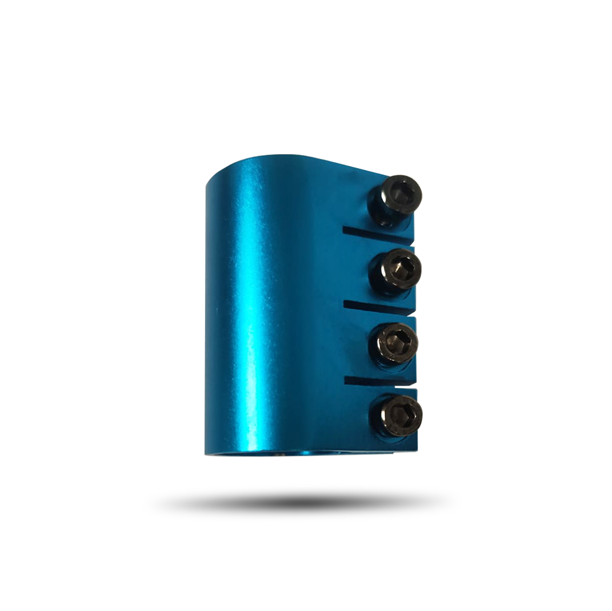 Apollo - CZĘŚĆ ZAMIENNA - Zacisk kierownicy do hulajnogi stunt / zacisk - 4 śruby - jasnoniebieski -