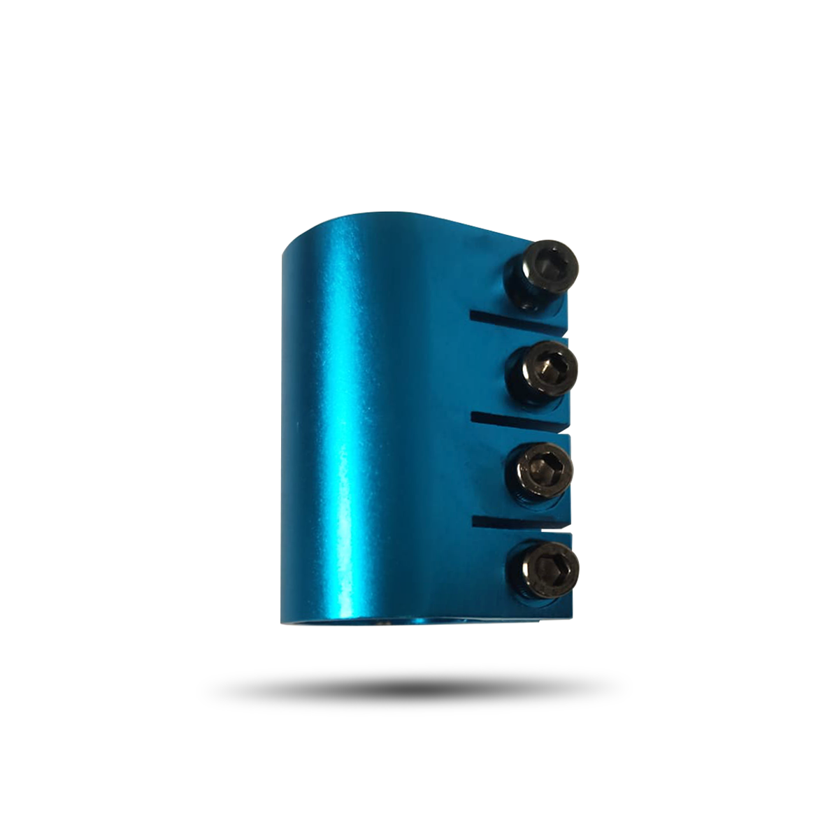 Apollo - CZĘŚĆ ZAMIENNA - Zacisk kierownicy do hulajnogi stunt / zacisk - 4 śruby - jasnoniebieski -