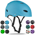 Apollo - Kask do jazdy na deskorolce, kask multi-sportowy dla mężczyzn, kobiet, dzieci, regulowany kask rowerowy dla dzieci - Light Blue (Uni)