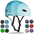 Apollo - Kask do jazdy na deskorolce, kask multi-sportowy dla mężczyzn, kobiet, dzieci, regulowany kask rowerowy dla dzieci - Blue Wave