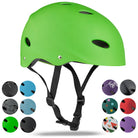 Apollo - Kask do jazdy na deskorolce, kask multi-sportowy dla mężczyzn, kobiet, dzieci, regulowany kask rowerowy dla dzieci - Green (Uni)