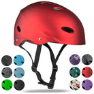 Apollo - Kask do jazdy na deskorolce, kask multi-sportowy dla mężczyzn, kobiet, dzieci, regulowany kask rowerowy dla dzieci - Liquid Red