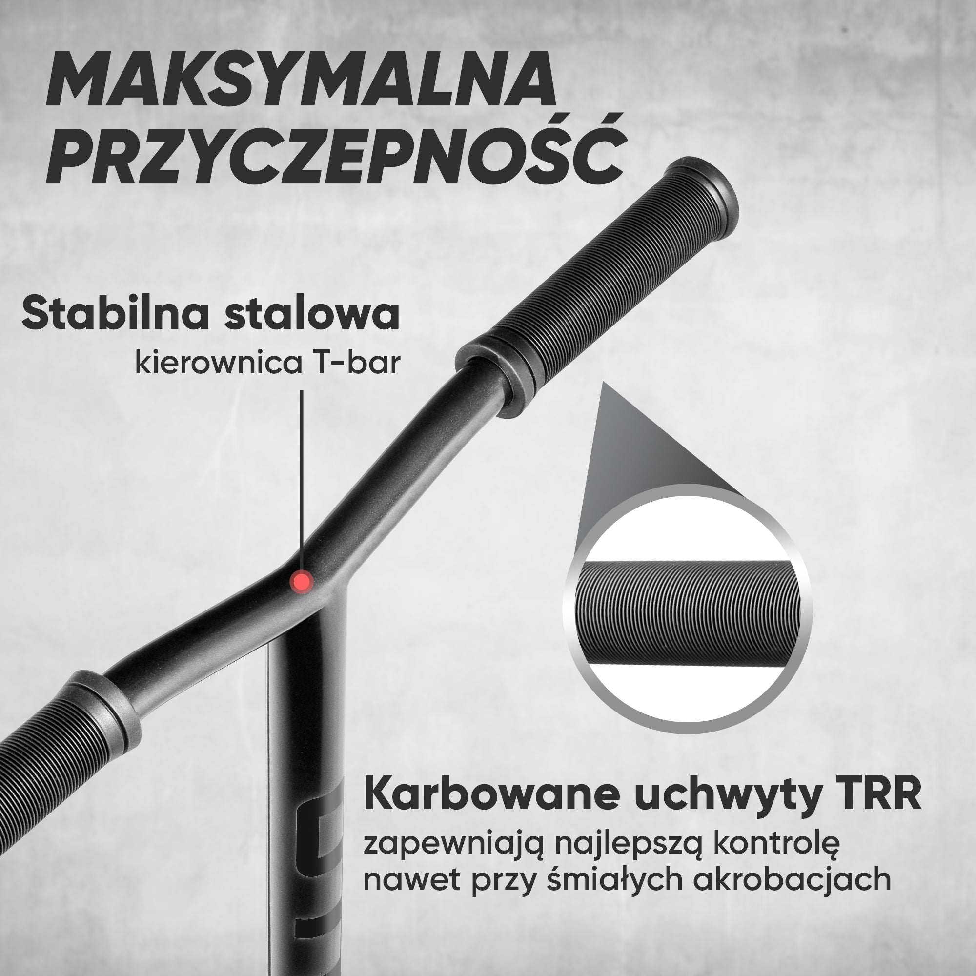Apollo - Hulajnoga stunt "Star Pro" wysokiej jakości anodowana profesjonalna hulajnoga stunt - Czarny
