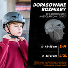 Apollo - Kask do jazdy na deskorolce, kask multi-sportowy dla mężczyzn, kobiet, dzieci, regulowany kask rowerowy dla dzieci - Cracked