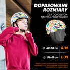 Apollo - Kask do jazdy na deskorolce, kask multi-sportowy dla mężczyzn, kobiet, dzieci, regulowany kask rowerowy dla dzieci - Triangle