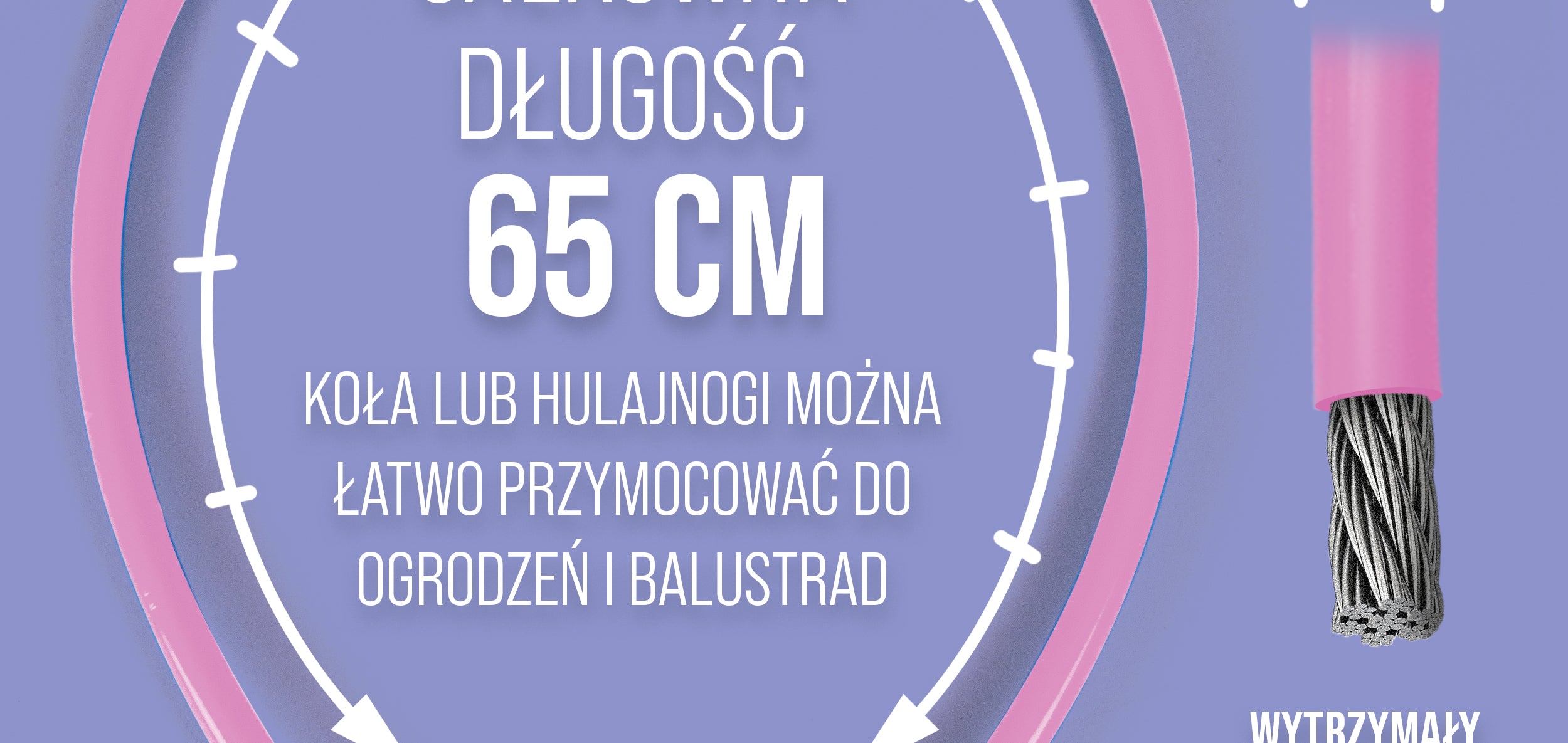 Apollo - Zapięcie rowerowe na kod dla dzieci, 10x650 mm, zamek na hulajnogę, zamek na szyfr - Różowy
