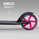 Apollo - Hulajnoga miejska Apollo „Hurricane” z amortyzacją - Czarny Różowy