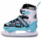 Apollo - Ice Skates X Pro regulowane łyżwy dla kobiet i dzieci - mięta/czarny - L (39-42)