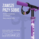 Apollo - Zapięcie rowerowe na kod dla dzieci, 10x650 mm, zamek na hulajnogę, zamek na szyfr - Czarny