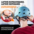 Apollo - Kask do jazdy na deskorolce, kask multi-sportowy dla mężczyzn, kobiet, dzieci, regulowany kask rowerowy dla dzieci - Light Blue (Uni)