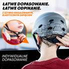 Apollo - Kask do jazdy na deskorolce, kask multi-sportowy dla mężczyzn, kobiet, dzieci, regulowany kask rowerowy dla dzieci - Cracked