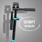 Apollo - Hulajnoga miejska Apollo „Hurricane” z amortyzacją - Czarny Jasnoturkusowy