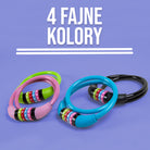 Apollo - Zapięcie rowerowe na kod dla dzieci, 10x650 mm, zamek na hulajnogę, zamek na szyfr - Różowy