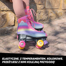 Apollo - Classic Roller wrotki dla dzieci i dorosłych - Dancing Queen LED - L (39-42)