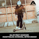 Apollo - Kask do jazdy na deskorolce, kask multi-sportowy dla mężczyzn, kobiet, dzieci, regulowany kask rowerowy dla dzieci - Blue Wave