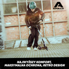 Apollo - Kask do jazdy na deskorolce, kask multi-sportowy dla mężczyzn, kobiet, dzieci, regulowany kask rowerowy dla dzieci - Stars