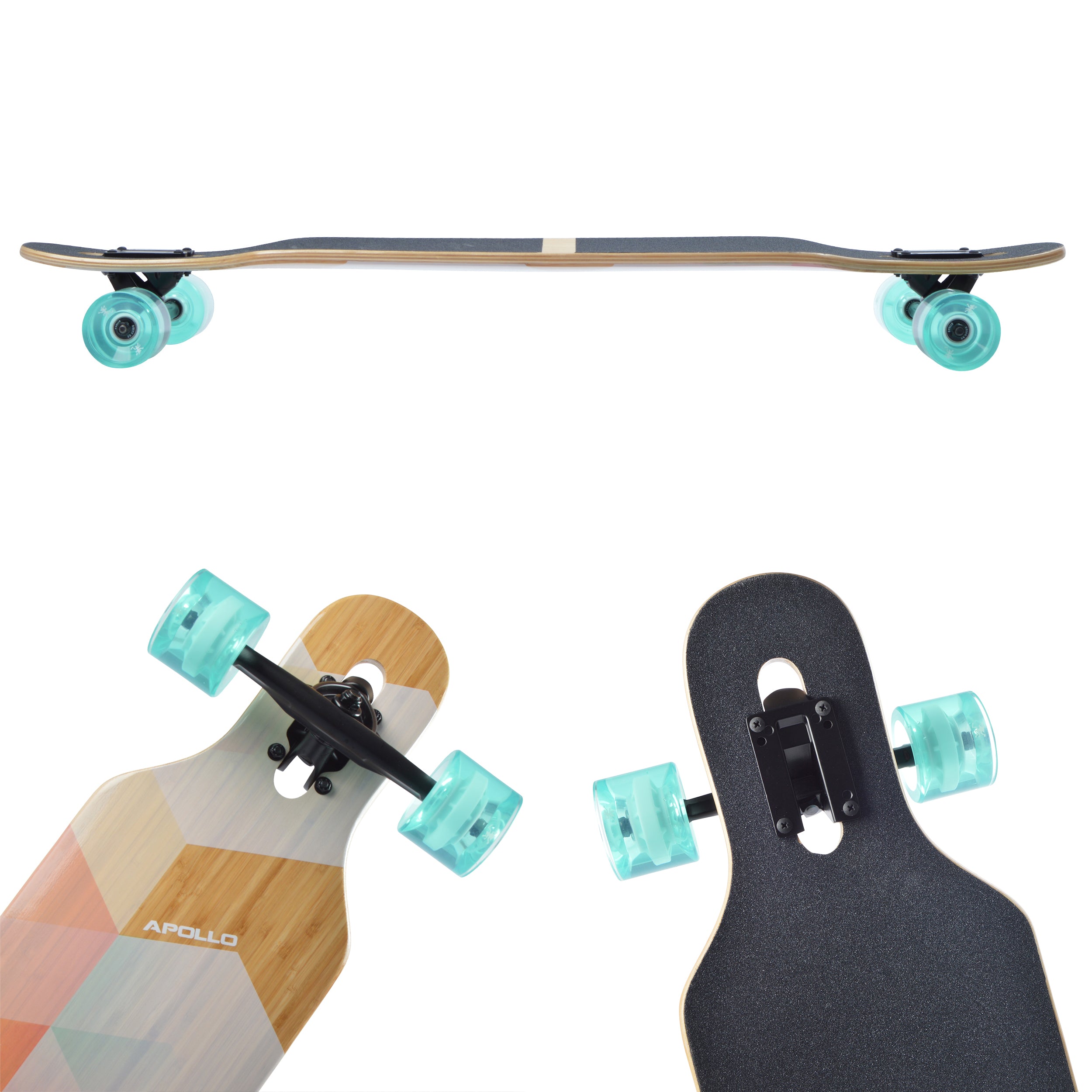 Apollo - Longboard "Nauro" - 39" w zestawie z T-Tool - Nauro