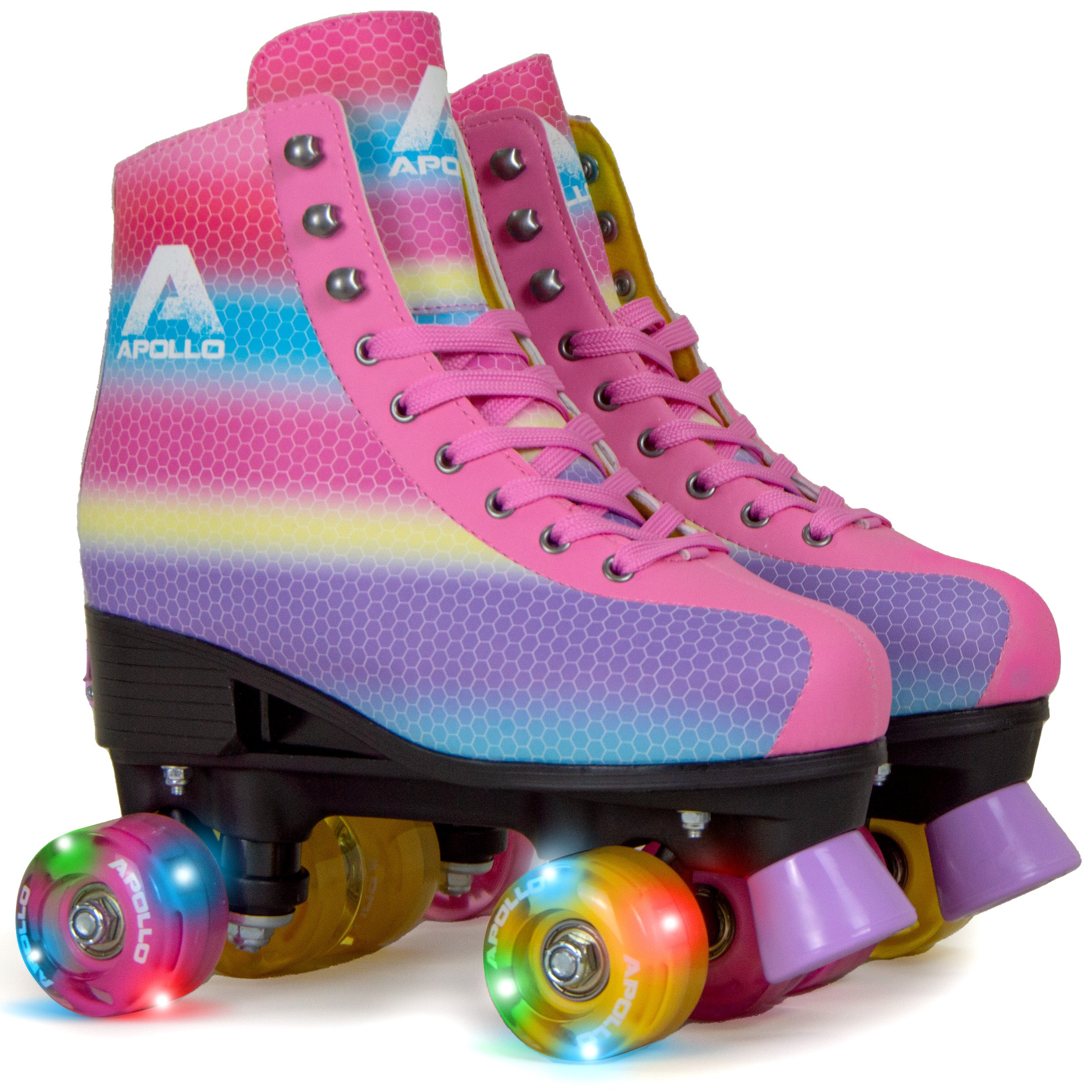 Apollo - Classic Roller wrotki dla dzieci i dorosłych - Dancing Queen LED - L (39-42)
