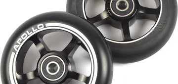 Apollo - Stunt Scooter 100mm ALU / PP Core Wheel Set - Czarny - ALU Core