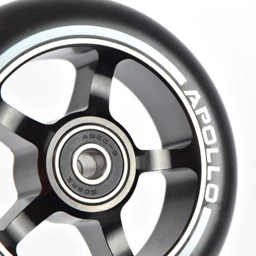Apollo - Stunt Scooter 100mm ALU / PP Core Wheel Set - Czarny - ALU Core