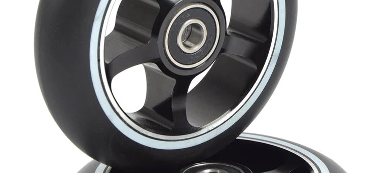 Apollo - Stunt Scooter 100mm ALU / PP Core Wheel Set - Czarny - ALU Core