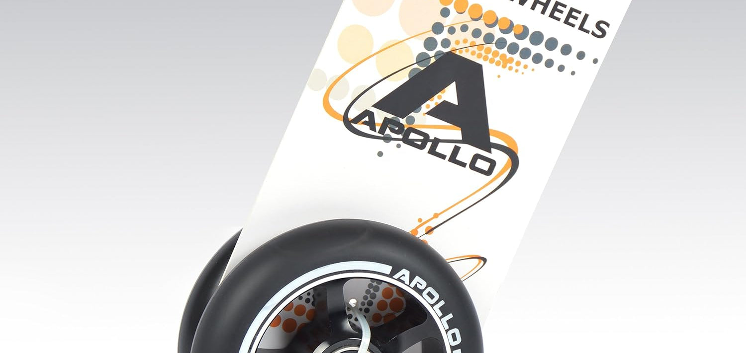 Apollo - Stunt Scooter 100mm ALU / PP Core Wheel Set - Czarny - ALU Core