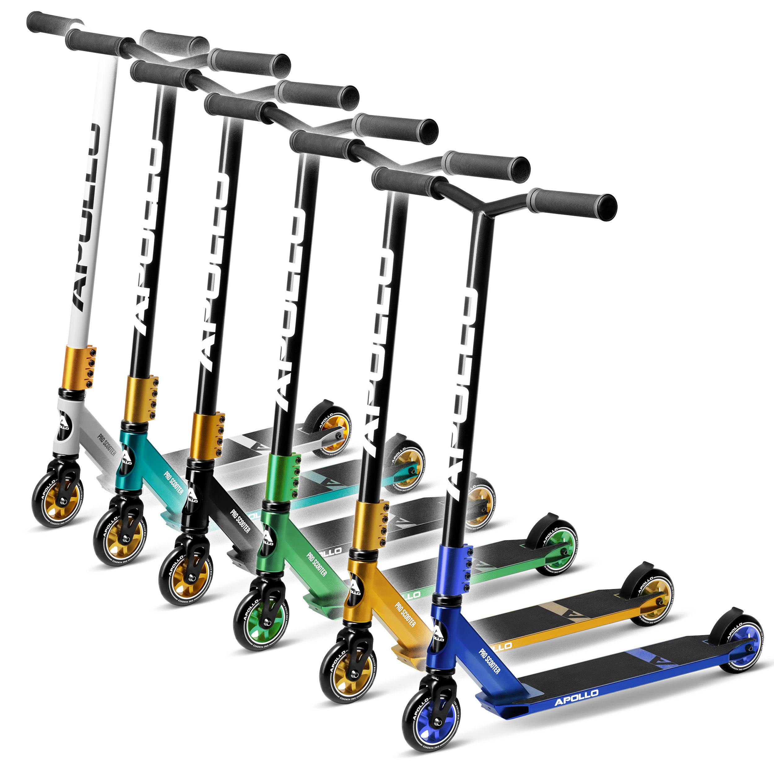 Apollo - Hulajnoga stunt "Star Pro" wysokiej jakości anodowana profesjonalna hulajnoga stunt -