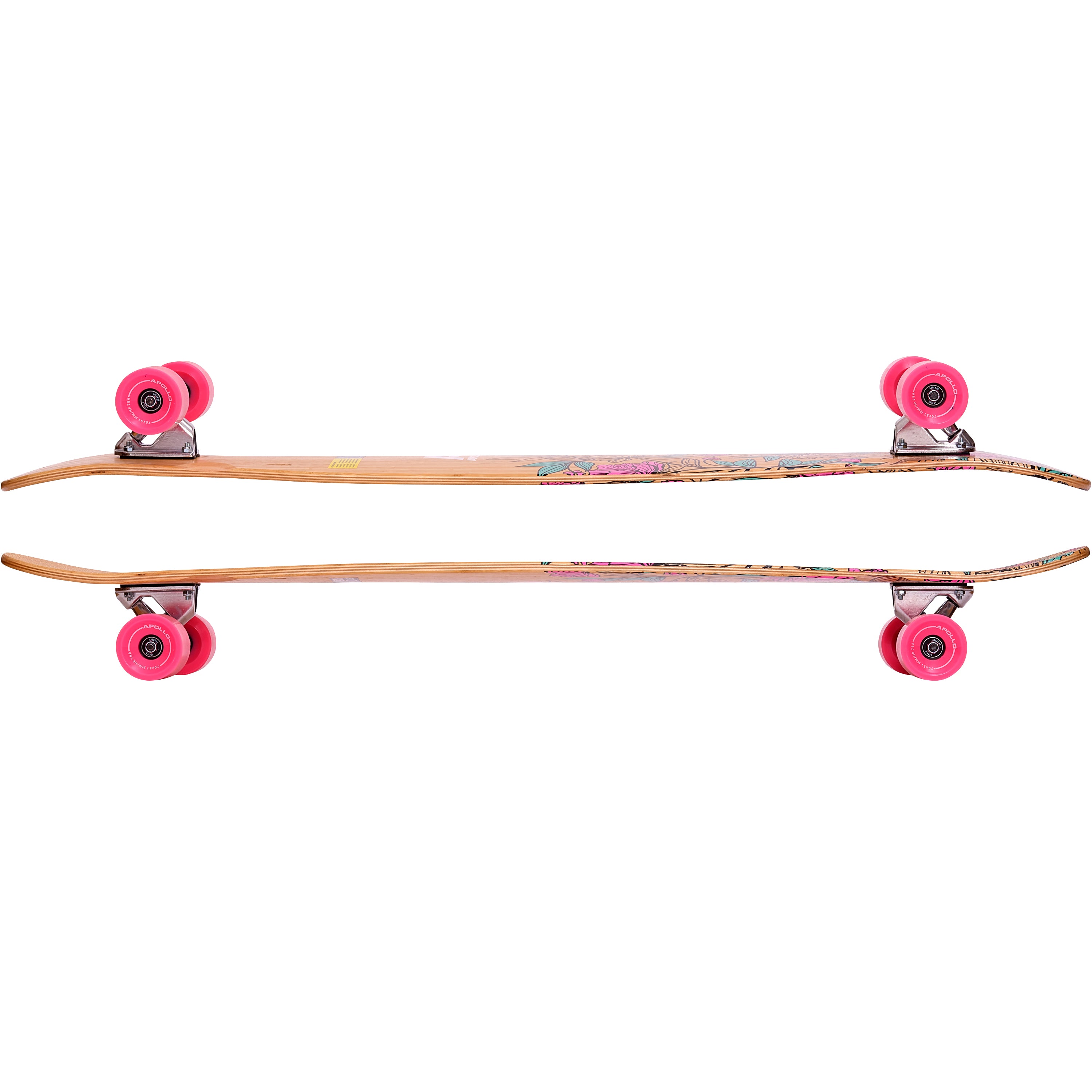 Apollo - Dancer Longboard - "Paeonia" - 46" z T-Tool - Paeonia