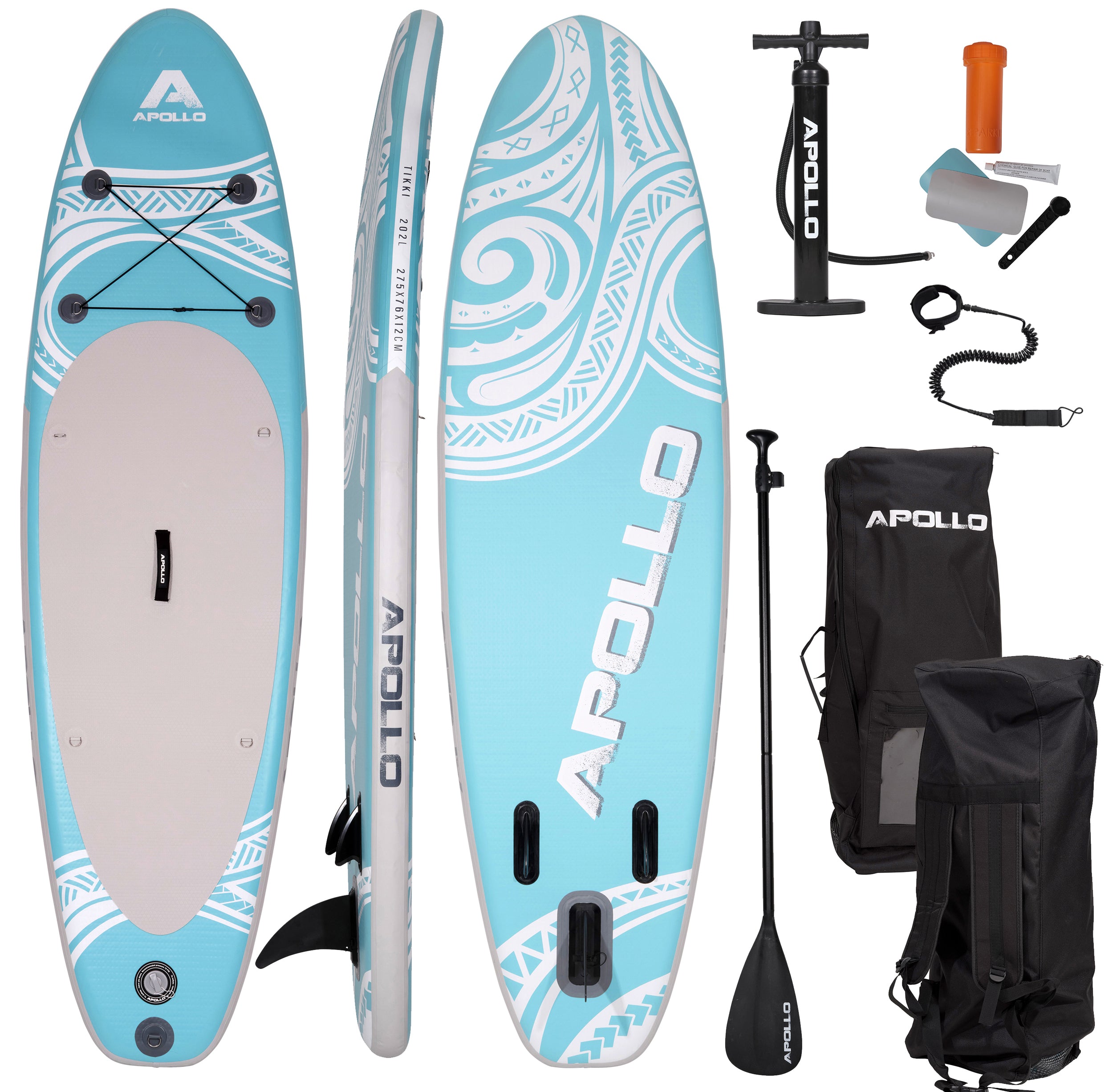 Apollo - SUP Board - Tikki - 2,75 m - Stand Up Paddle Board - Tikki