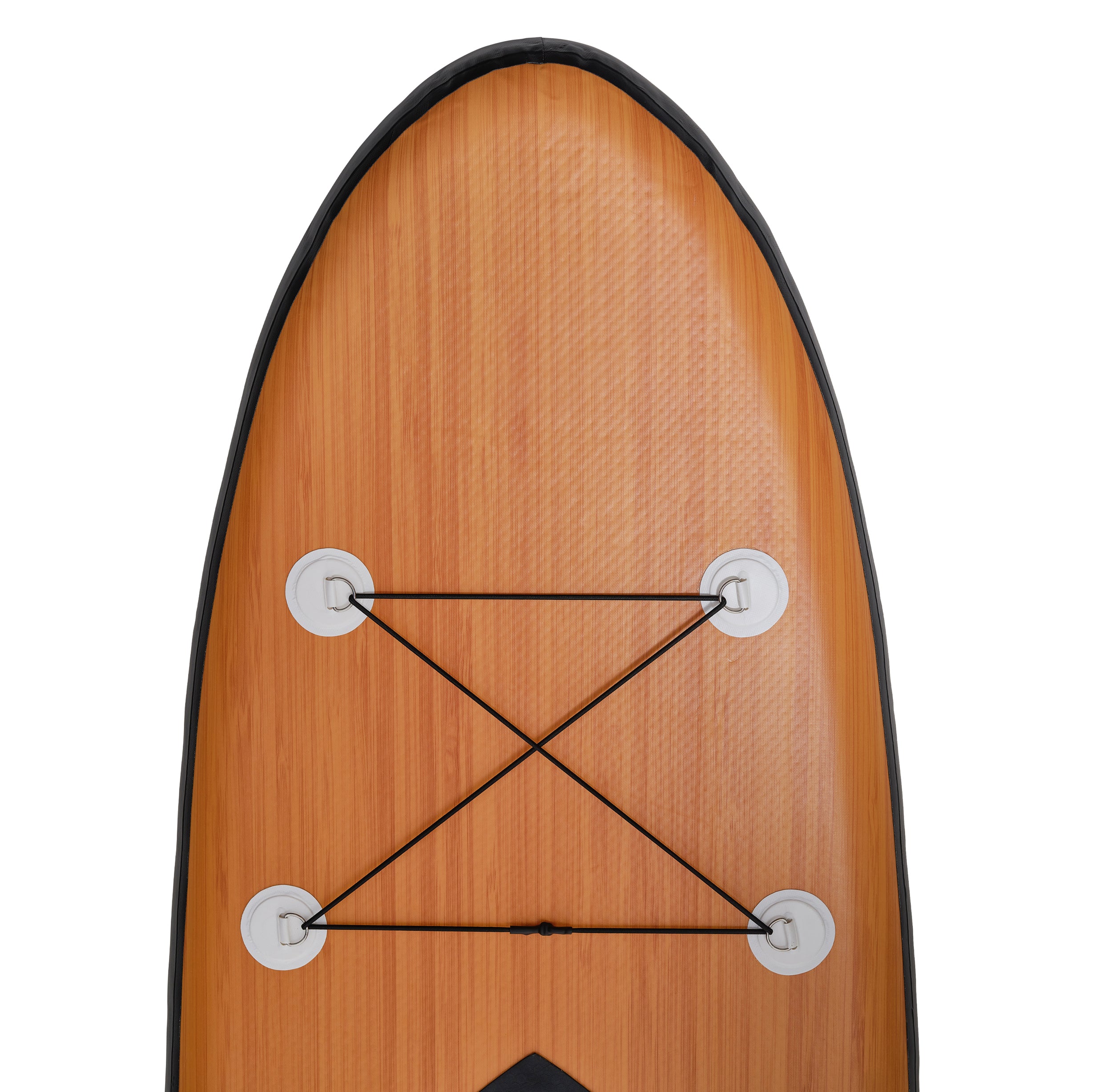 Apollo Funsport PL - Zestaw kompletny deska SUP - Nadmuchiwany Stand Up Paddle Board - Drewniany - Wood Black