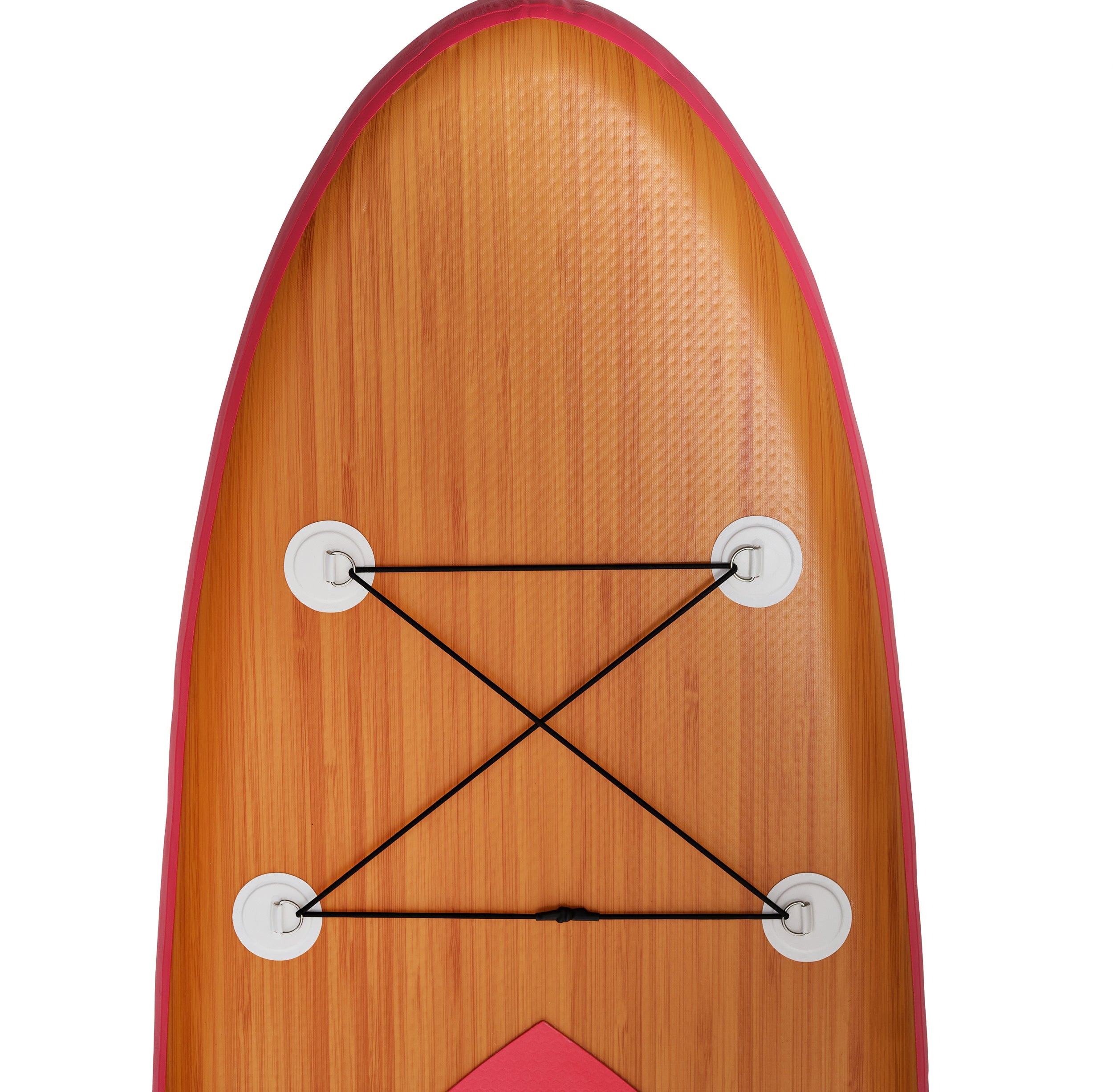 Apollo Funsport PL - Zestaw kompletny deska SUP - Nadmuchiwany Stand Up Paddle Board - Drewniany - Wood Pink