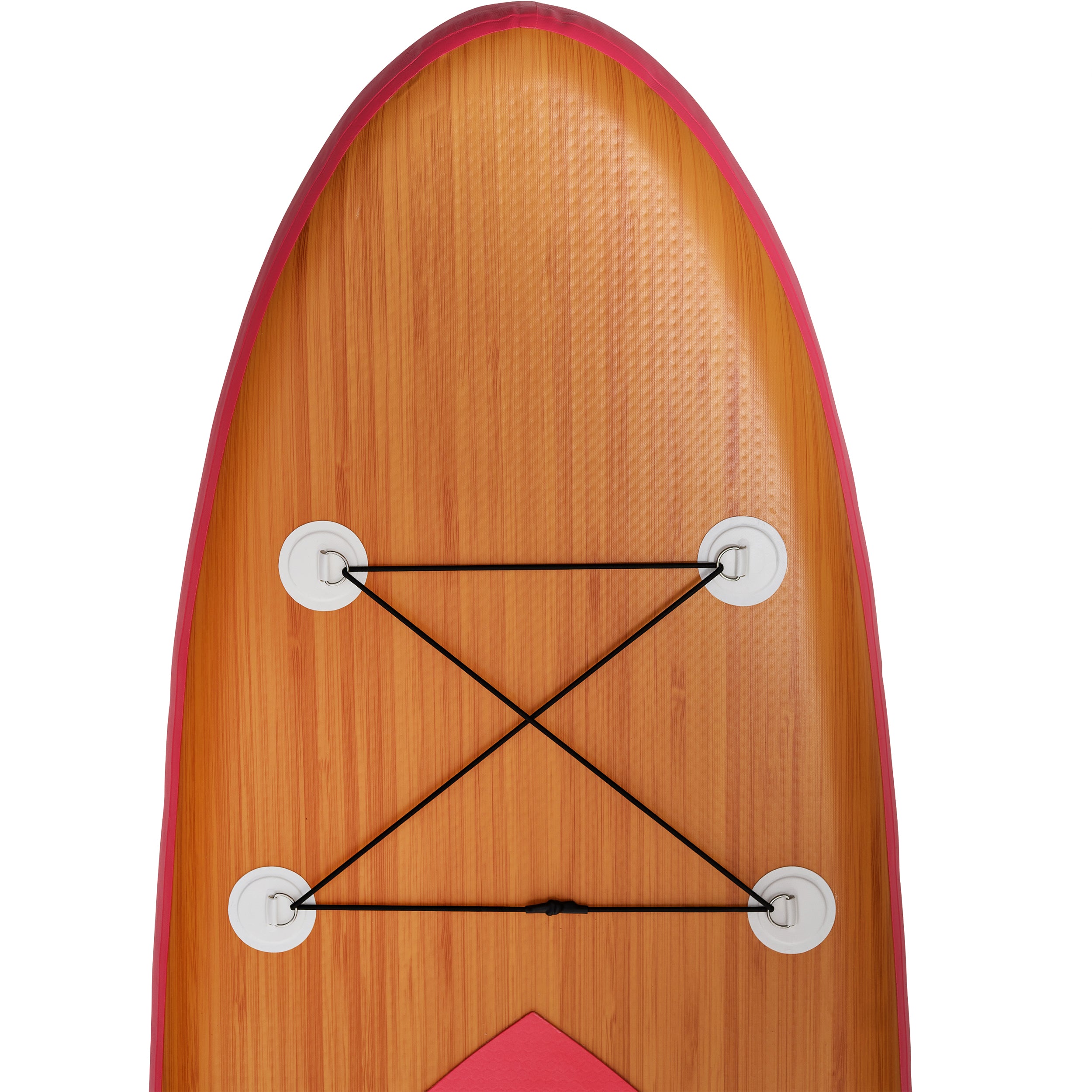 Apollo Funsport PL - Zestaw kompletny deska SUP - Nadmuchiwany Stand Up Paddle Board - Drewniany - Wood Pink