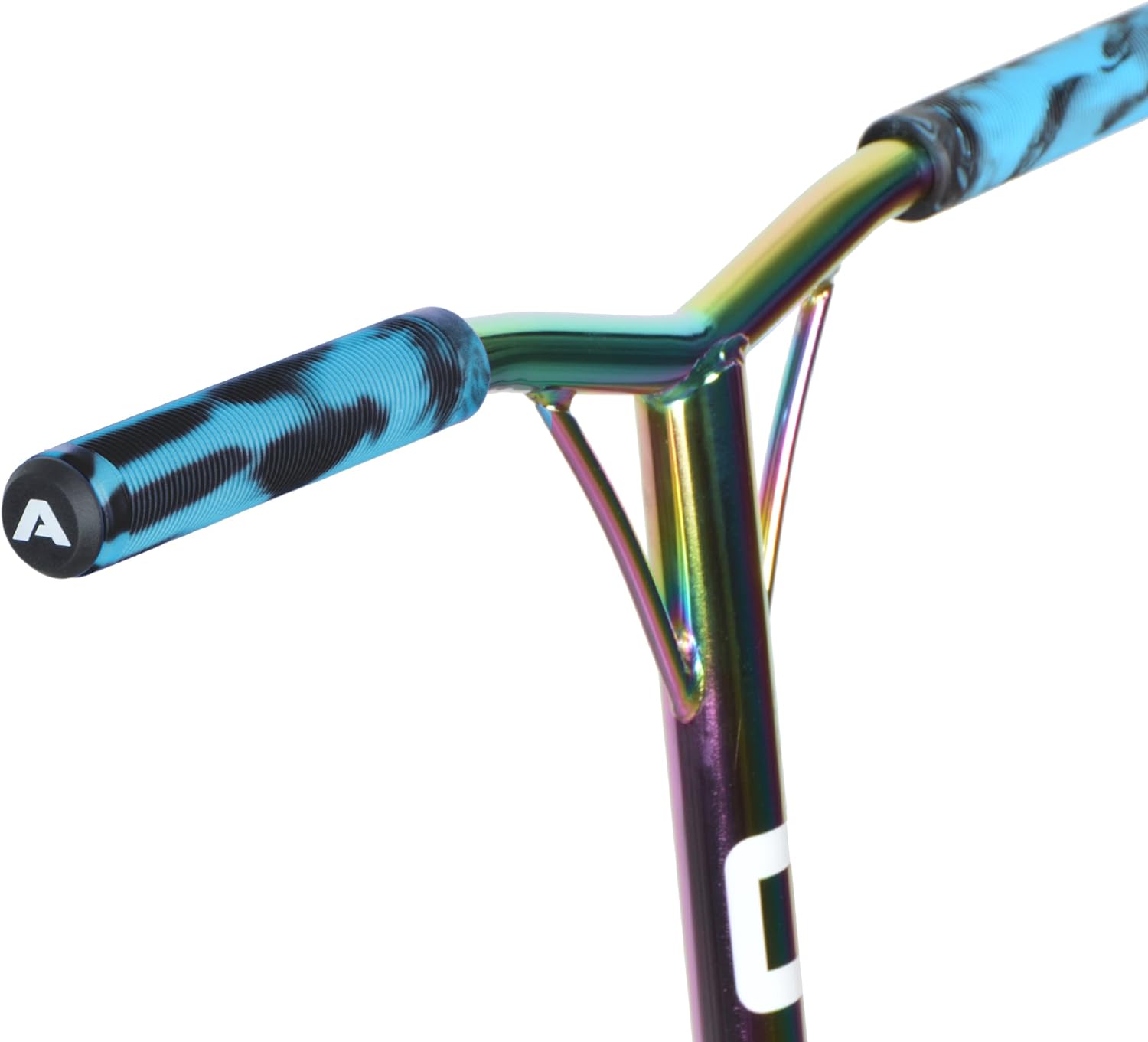 Apollo - Apollo Stunt Scooter uchwyty 160 mm miękkie uchwyty kierownicy z końcówkami - Niebieski Czarny