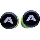 Apollo - Apollo Stunt Scooter uchwyty 160 mm miękkie uchwyty kierownicy z końcówkami - Zielony Żółty