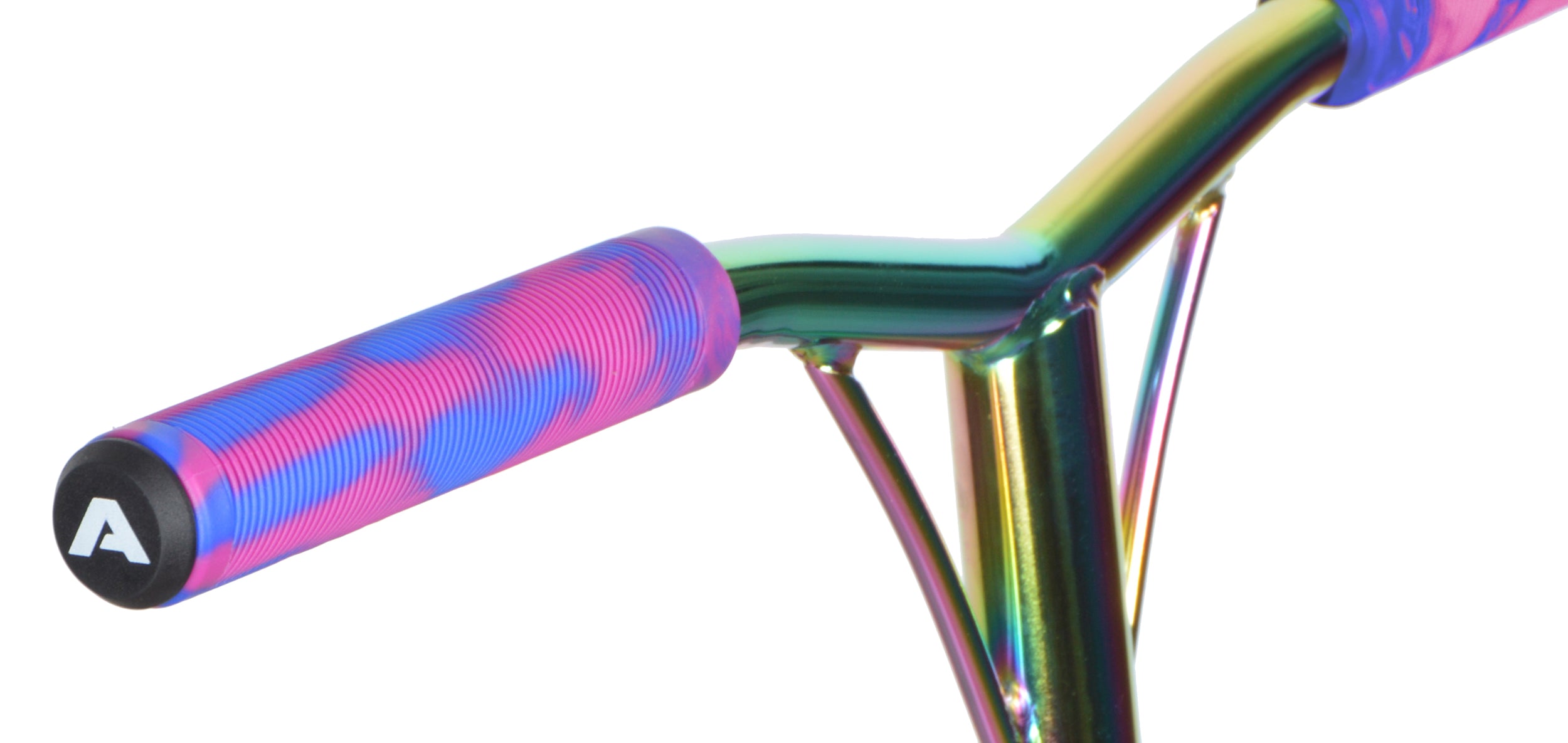 Apollo - Apollo Stunt Scooter uchwyty 160 mm miękkie uchwyty kierownicy z końcówkami - Fioletowy Różowy