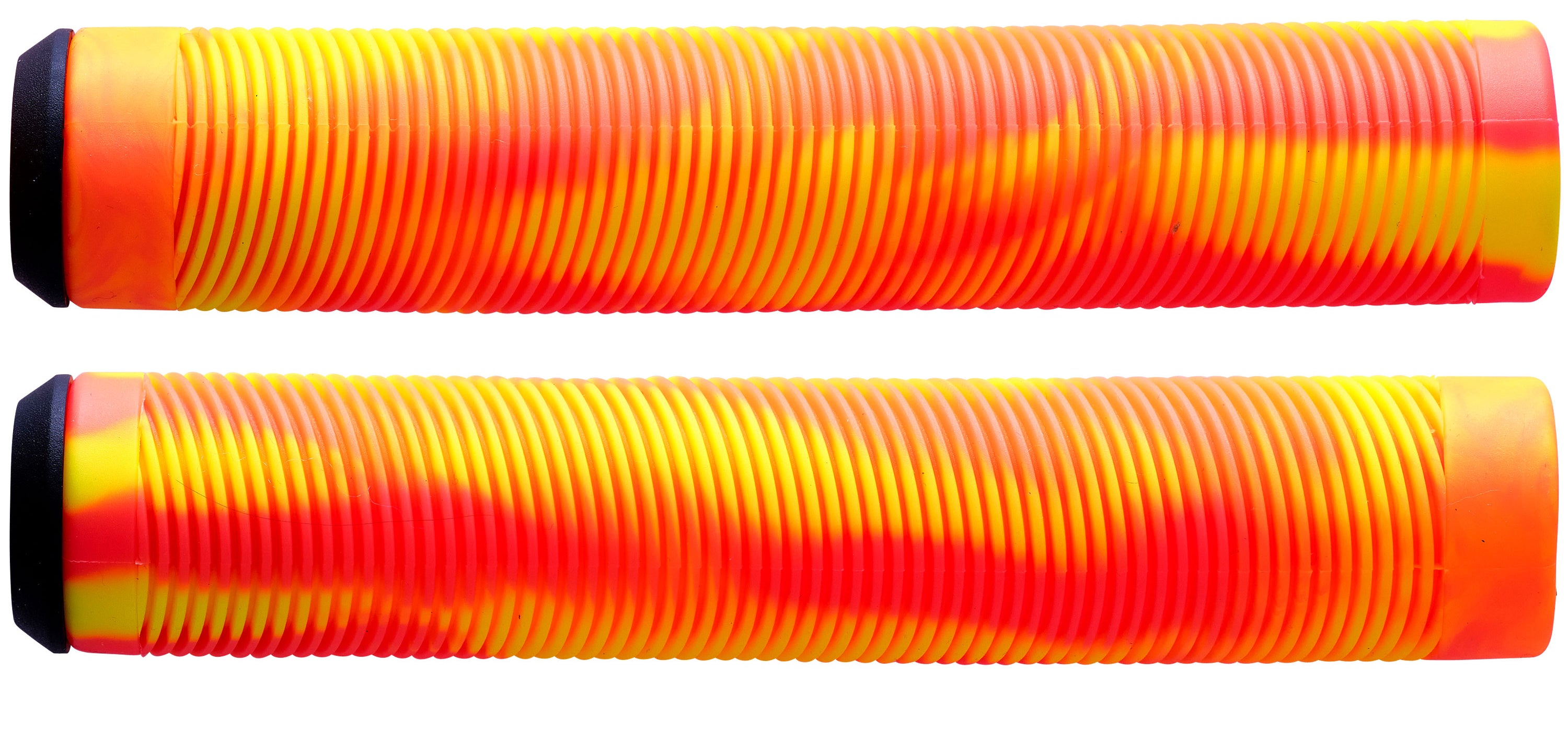 Apollo - Apollo Stunt Scooter uchwyty 160 mm miękkie uchwyty kierownicy z końcówkami - Złoty Pomarańczowy