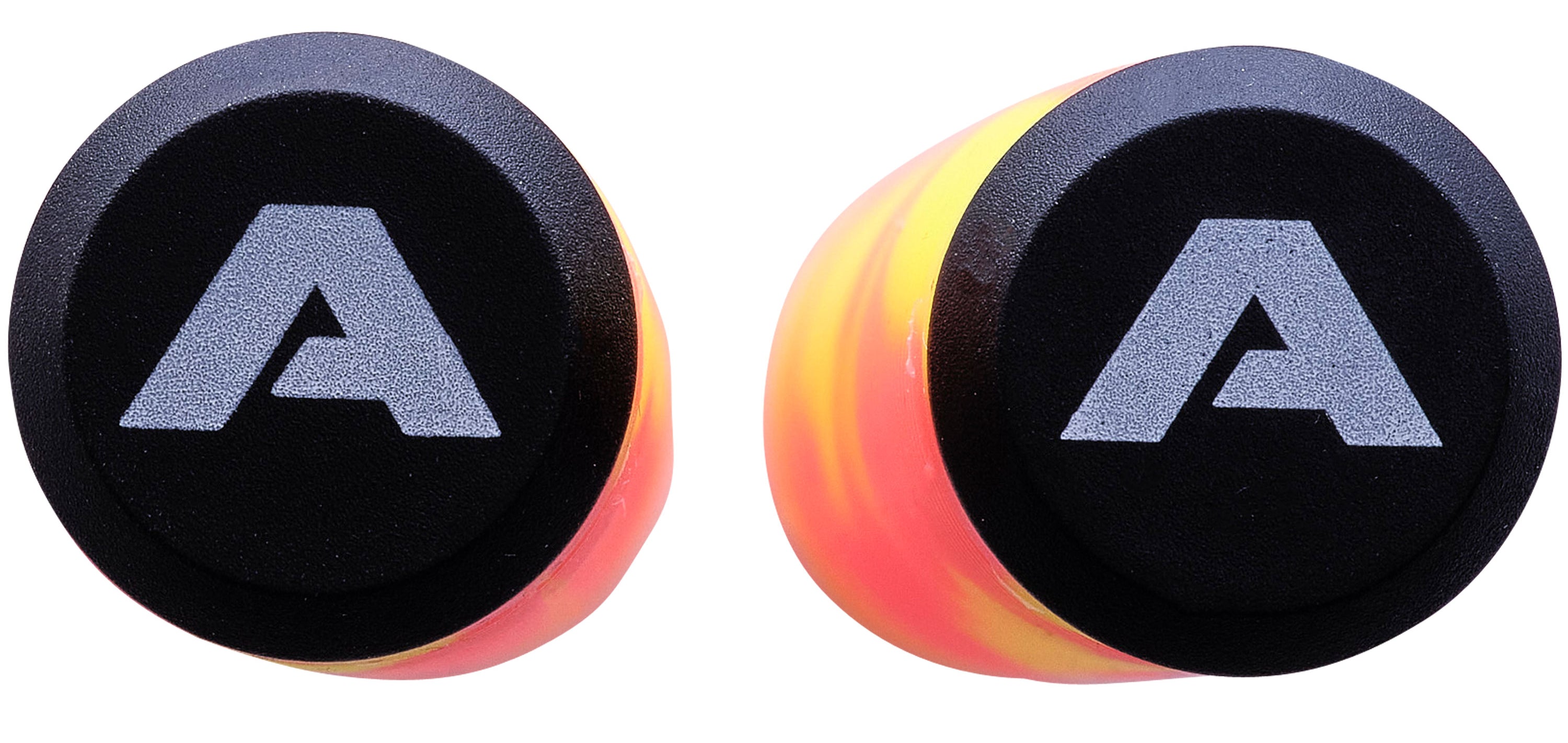 Apollo - Apollo Stunt Scooter uchwyty 160 mm miękkie uchwyty kierownicy z końcówkami - Złoty Pomarańczowy